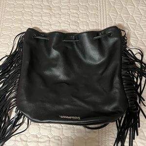 Victoria’s Secret backpack with fringe details